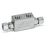 double pilot operated check valve